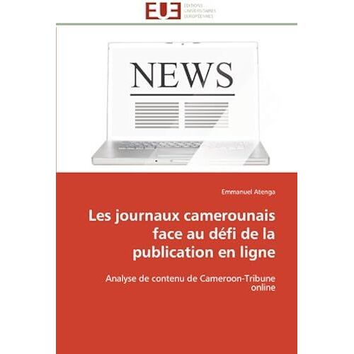 Les Journaux Camerounais Face Au Défi De La Publication En Ligne