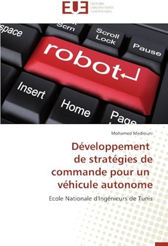 Développement De Stratégies De Commande Pour Un Véhicule Autonome