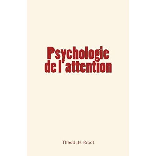 Psychologie De L'attention