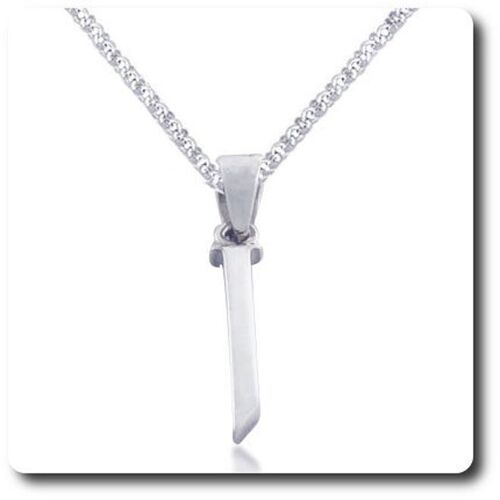Pendentif Lettre "" I "" Argent 925.