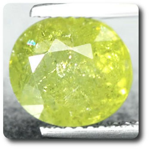 3.38 Cts Grenat Mali . Si1 Mali, Afrique.