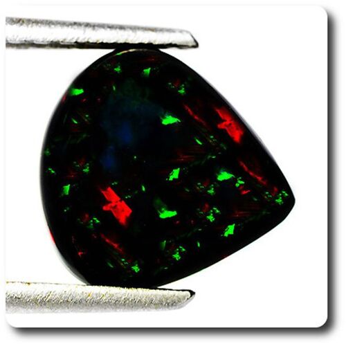 2.77 Cts Opale Noire Wello, Ethiopie, Afrique.
