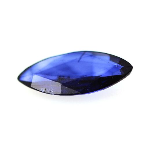 0.75 Cts Saphir Bleu Ceylan, Srilanka.