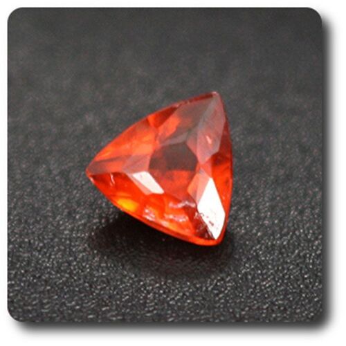 0.24 Cts Rhodochrosite Rouge Orange . Vs Hotazel, Afrique Du Sud.