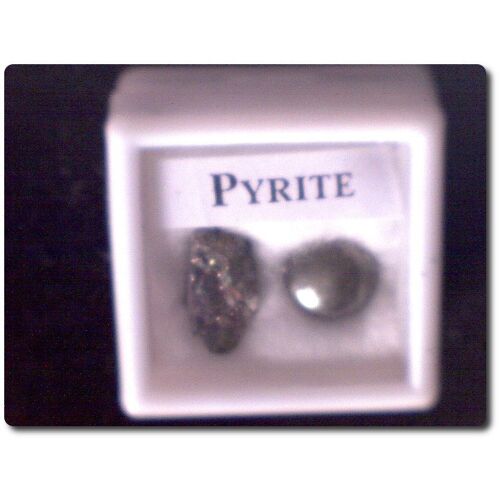 Pyrite + Cristal De Pyrite Birmanie.