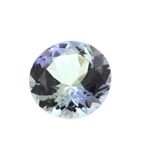 0.65 Cts Tanzanite Bleu Vert. Vvs. Non Chauffe Tanzanie, Afrique.