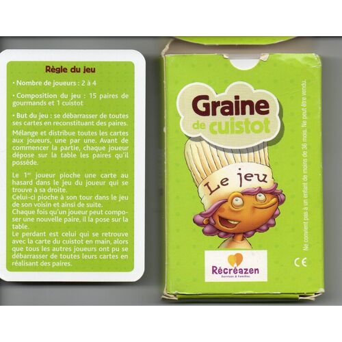 Jeu De Cartes/Graine De Cuistot
