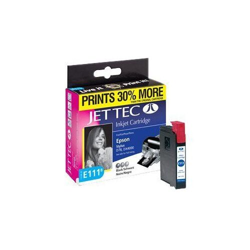 Jet Tec E111B - Noir - compatible - cartouche d'encre - pour Epson Stylus D78, DX4000, DX4050, DX5000, DX5050, DX6000, DX6050, DX7000F