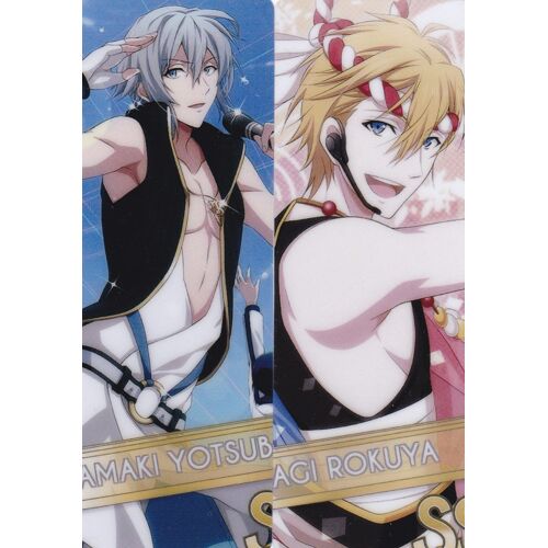 Lot De 2 Marque-Pages - Idolish7 - Tamaki Yotsuba Et Nagi Rokuya (Jeu Vidéo, Animé, Idols)