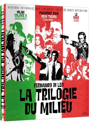 Fernando Di Leo - La Trilogie Du Milieu - Blu-Ray