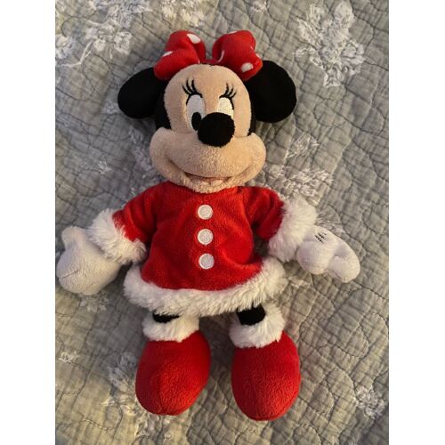 Doudou Peluche Disney Minnie Noël