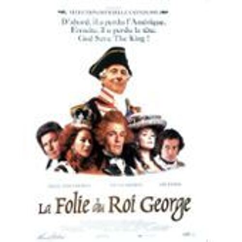 La Folie Du Roi George - Nicholas Hytner - Affiche De Cinéma Pliée 60x80 Cm