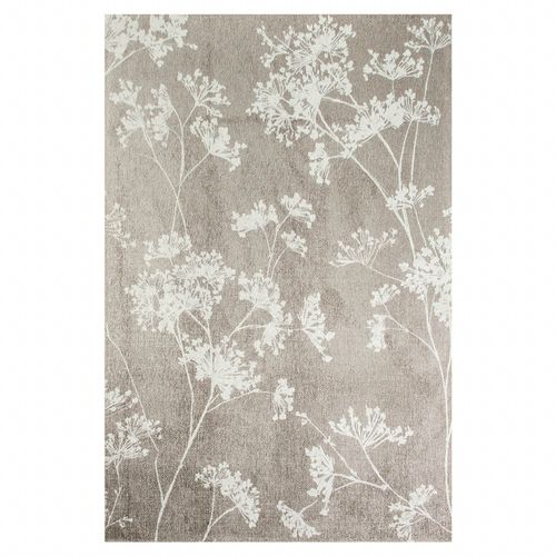 Tapis Salon Et Chambre Moderne Tissé Plat 170x240 Cm Marron