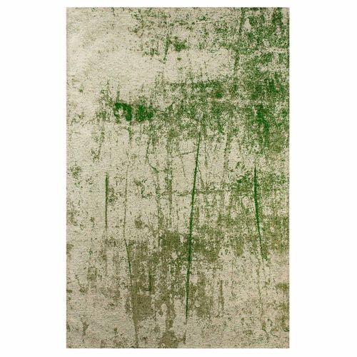 Tapis Salon Et Chambre Tissé Plat 170x240 Cm Vert