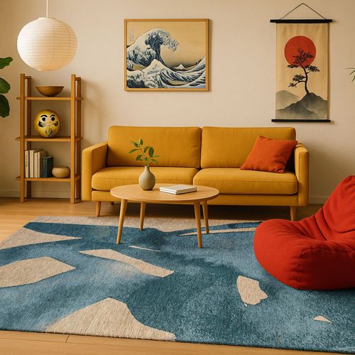Lola&moi Tapis Lagoon Blue (Blue240 X 340 Cm)