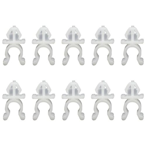 10pcs Car Fasteners Hood Support Rod Support Clamp Fixtures For Navara T30 R32 R33 65722-01e00