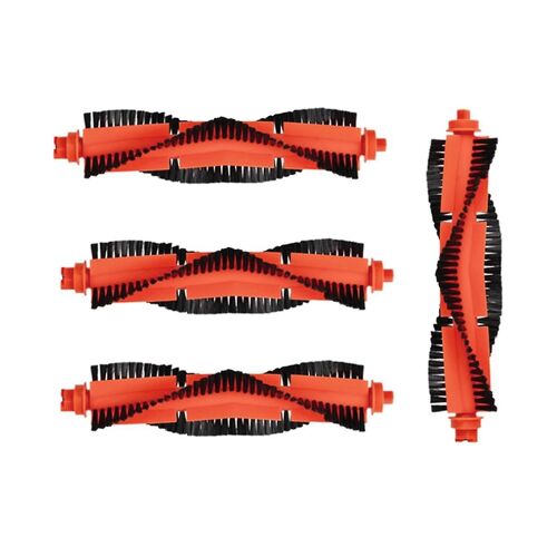 4PCS Replacement Parts for M30 Pro C107 Robot Vacuum Cleaner Main Roller Brush Floor Cleaning