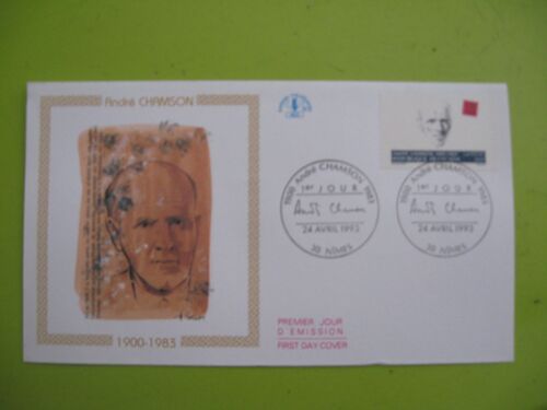 Enveloppe Premier Jour D'emission Andre Chamson