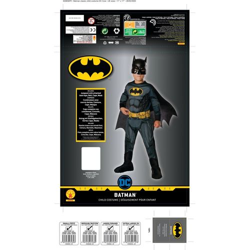 Rubie's Déguisement Batman Taille M