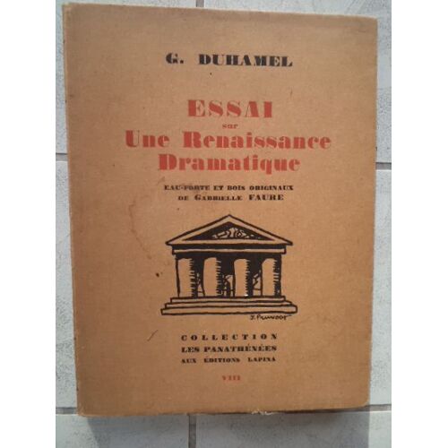 Essai Sur La Renaissance Dramatique