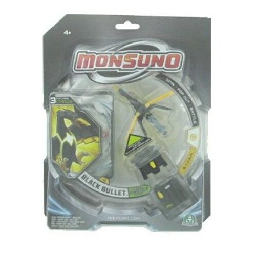Monsuno Starter Pack : Figurine Black Bullet Et Core