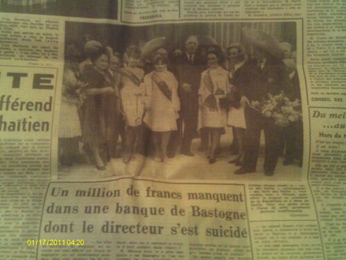 Les Depeches Mr Et Mme Charles De Gaulle Yves Montant À Dijon Centre Est 102
