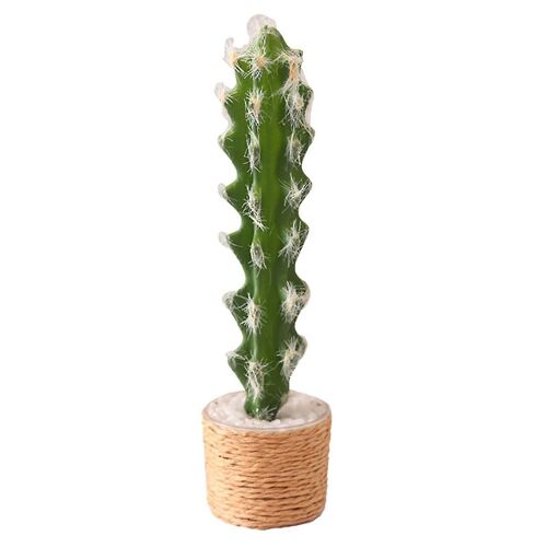 1:6 Miniature Cactus Vase Flower Potted Plants Flowerpot Tree Potted Decor Toy,D