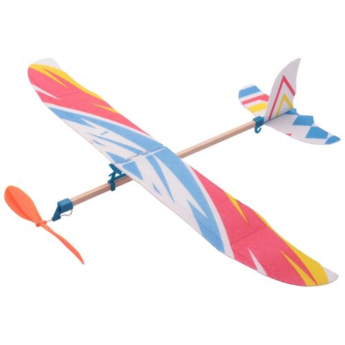 Élastique Bande En Caoutchouc Powered Diy Foam Plane Model Kit Aircraft Educational Toy
