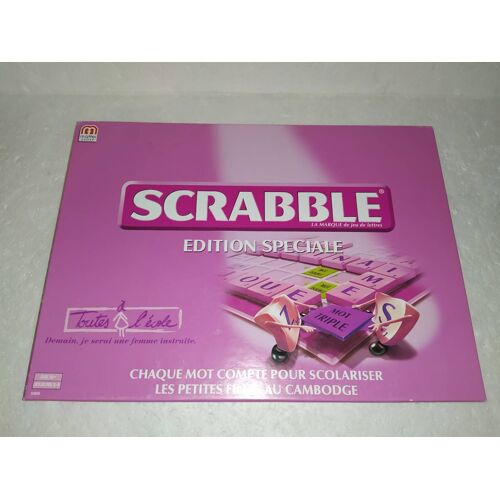 Mattel Édition Spéciale Rose Scrabble