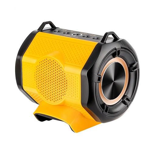 Cordless Bluetooth Wireless Portable Speaker for 18V Battery with TWS Pairing Function, Dual USB Po