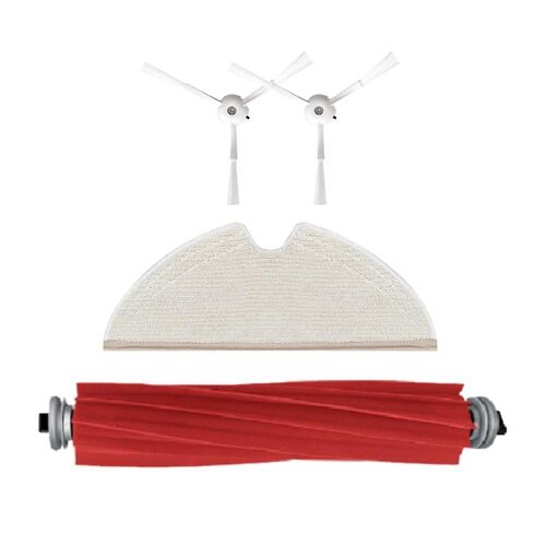 4PCS Detachable Main Side Brush Washable Mop Cloth for T8 / Max / Max+ Vacuum Cleaner Accessories K