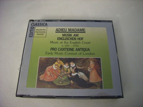 Adieu Madame (Musique De La Cour Anglaise)