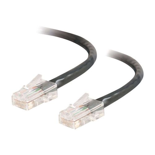 C2G Câble de raccordement réseau croisé non amorcé non blindé (UTP) Cat5e - Câble inverseur - RJ-45 (M) pour RJ-45 (M) - 1 m - UTP - CAT 5e - bloqué, uniboot - noir