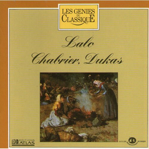 Les Génies Du Classique - Lalo/Chabrier/Dukas - Cd Rare