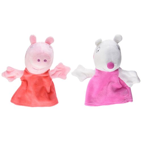 Doudou Peppa Pig Mon Theatre Peppa Lot Marionnettes Cochons Pimchou Peluches Jouet Marionnette Dessin Anime