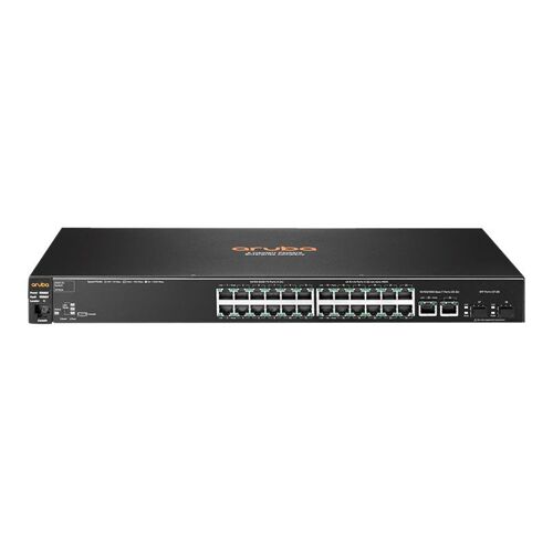 HPE Aruba 2530-24 - Commutateur - Géré - 24 x 10/100 + 2 x Gigabit SFP + 2 x 10/100/1000 - de bureau, Montable sur rack, fixation murale