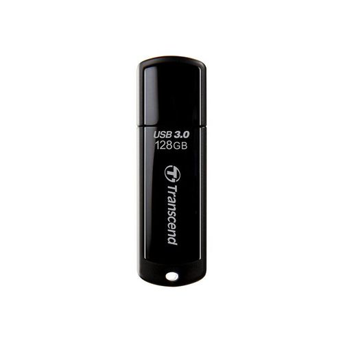 Transcend JetFlash 700 - Clé USB - 128 Go - USB 3.0 - noir