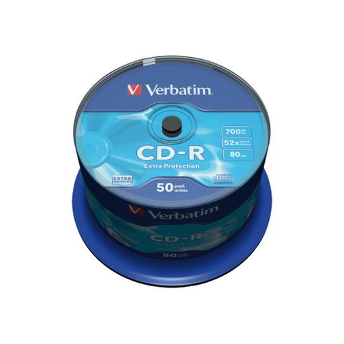 Verbatim - 50 x CD-R - 700 Mo (80 min) 52x - spindle