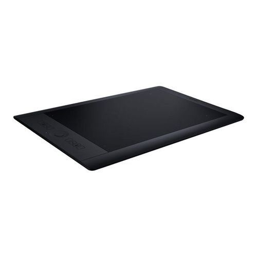 Wacom Intuos Pro Medium - Numériseur - 33.8 x 21.9 x 0.8 cm - multitactile - électromagnétique - sans fil, filaire - USB, Bluetooth - noir