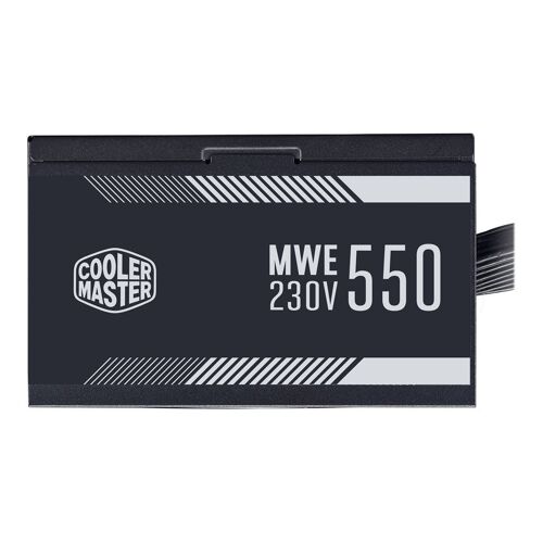 Cooler Master MWE White V2 550 - Alimentation électrique (interne) - ATX12V 2.52/ EPS12V - 80 PLUS - CA 230 V - 550 Watt - PFC active - Europe