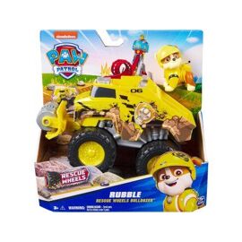 Paw Patrol, Mighty Pups Super Paws, Voiture de Police Powered Up Transformable de Chase