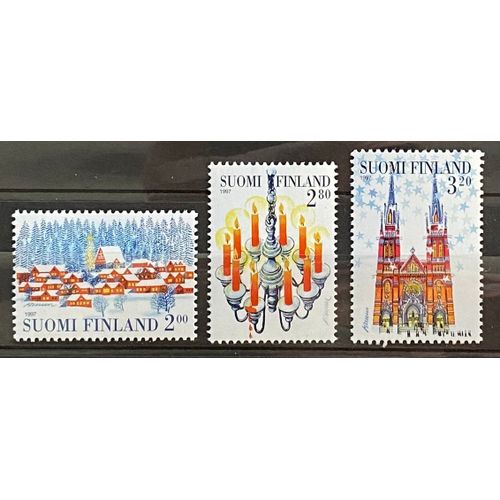 Lot De 3 Timbres Neufs** Finlande 1997