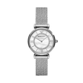 Montre Femme Emporio Armani En Acier Inoxydable Gris