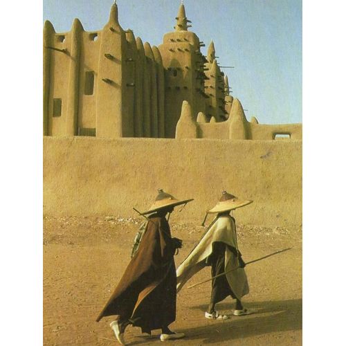 Carte Postale Mali, Djenné, La Mosquée D'argile