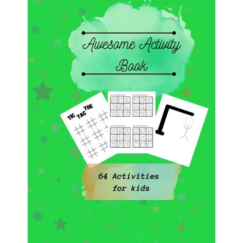 Awesome Activity Book: 64 Activities For Kids