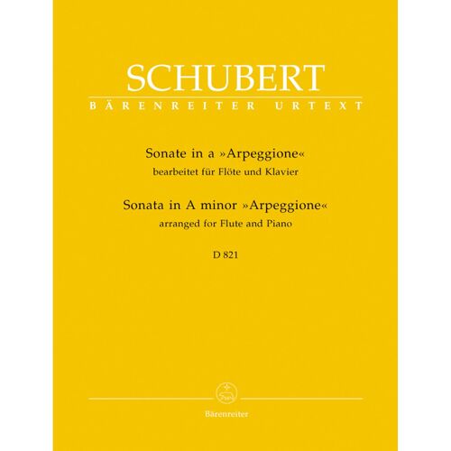 Schubert Sonata In D 821 Arpeggione