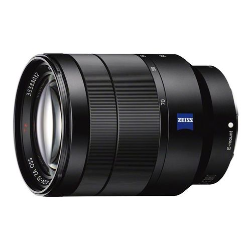 Objectif Sony SEL2470Z - Fonction Zoom - 24 mm - 70 mm - f/4.0 Vario-Tessar T* FE ZA OSS - Sony E-mount - pour Cinema Line; a VLOGCAM; a1; a1 II; a6700; a7 IV; a7C; a7C II; a7CR; a7R V; a7s III;...
