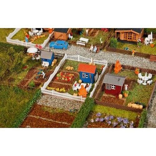 Modelisme N : Set Jardin Ouvrier 2-Faller