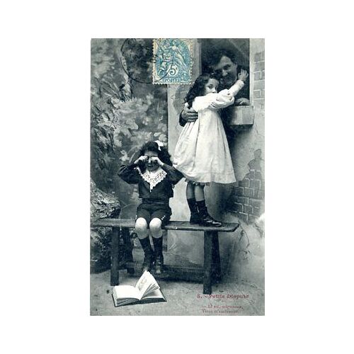 Petite Dispute - Série De 6 Cartes 1904
