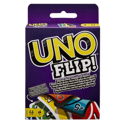 Uno Flip - Jeu De Cartes Famille - 7 Ans Et +